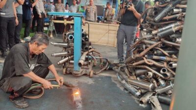 Hasil Donasi 848 Knalpot Brong Polrestabes Semarang ke Panti Asuhan: Terkumpul Rp 4,6 juta