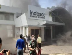 Diduga Bermula dari Korsleting Listrik, Gedung Indosat di Semarang Dilahap si Jago Merah
