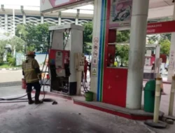 Polisi Turunkan Tim Labfor Selidiki Penyebab Ledakan di SPBU Undip Semarang