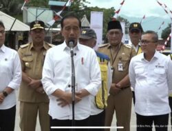 Presiden Jokowi Resmikan Jalan Akses Evakuasi Gunung Merapi di Magelang