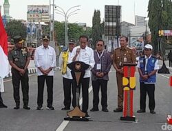 Jokowi Resmikan Jembatan Pemali Pantura Brebes