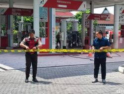 SPBU Undip Semarang Porak Poranda Usai Ledakan, Motor Tergeletak