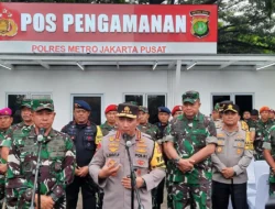 Pastikan Pencoblosan Aman, Panglima TNI dan Kapolri Cek TPS Pemilu