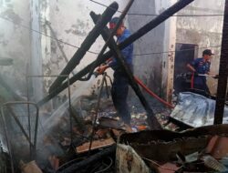 Rumah Terbakar Saat Ditinggal ke Pasar Dalam Keadaan Terkunci, Seorang Tewas Penghuni Hangus
