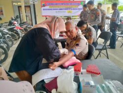 Polres Rembang Periksa Kesehatan Personel Pengamanan TPS
