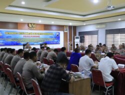 Polres Rembang Laksanakan Pelatihan Pra Operasi Keselamatan Candi 2024