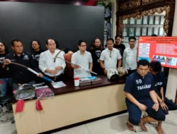 Polrestabes Semarang Amankan Kelompok Pemuda yang Tawuran