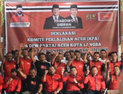 Panglima Seluruh Aceh dan Ketua PA Siap Menangkan Prabowo-Gibran