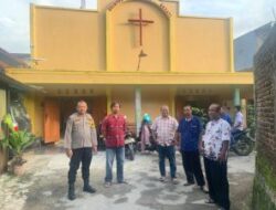 Jamin Keamanan Umat Kristiani saat Beribadah, Polres Banjarnegara Pam Gereja