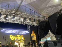 Wakapolres Rembang Beri Himbauan Penonton Jaga Kondusifitas di Konser NDX AKA