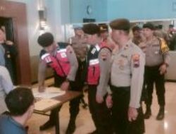 Pengamanan Rekapitulasi Hasil Suara Pemilu, Polres Banjarnegara Terjunkan Personil
