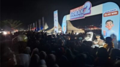 Lautan Manusia hadiri Konser Musik untuk Prabowo Gibran di Aceh Tengah