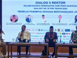 Dialog Lima Rektor di USM, Prof Dharto: Kampus Bisa Jadi Pelita bagi Indonesia