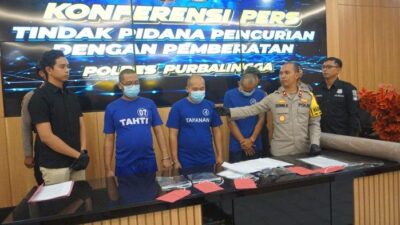 Membobol Pabrik Rambut Palsu di Purbalingga, 3 Maling Ditangkap