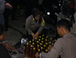 Pemuda Ini Bawa 33 Botol Miras, Terciduk Polisi Saat Patroli di Kawasan Simpang Lima Bejen Karanganyar