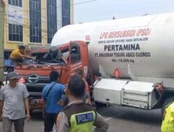 KRONOLOGI Kecelakaan Truk Tanki Elpiji di Ungaran Kabupaten Semarang, Total 4 Kendaraan Terlibat