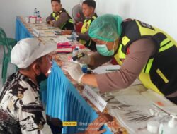Bantu Korban Banjir di Barito Utara, Rumkit Bhayangkara Polda Kalteng Berikan Pelayanan Kesehatan