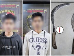 Bacok 2 Korban, Tiga Remaja di Kayen Pati Diringkus Polisi