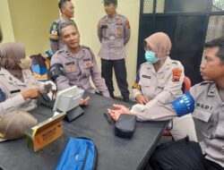 Dokkes Polres Sukoharjo Buka Layanan Kesehatan untuk Jaga Kondisi Personil Tetap Prima