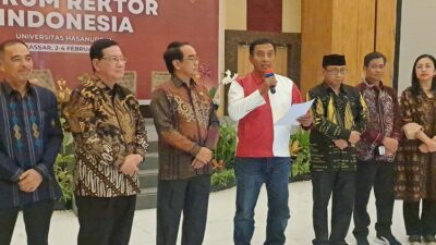 Teken Deklarasi Pemilu Aman & Damai, Forum Rektor Indonesia Tolak Pecah Belah