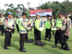 Personil PAM TPS Polres Batang Terima Pembekalan dari Wakapolres Batang