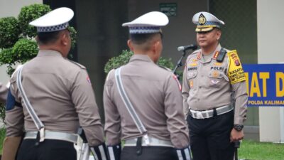 Dirlantas Polda Kalteng Menekankan Disiplin Dalam Pelaksanaan Tugas