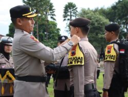 Polres Banjarnegara Laksanakan Apel Kesiapan Personel Pam TPS Pemilu 2024
