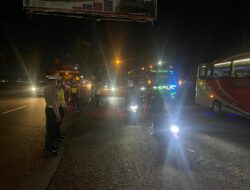 Perjalanan Aman dan Lancar: Rombongan Kades Pati Diberangkatkan dengan Pengawalan Polisi