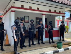 Patroli di Kantor DPRD dan Gudang Logistik KPU, Satsamapta Polresta Pati Pastikan Keamanan