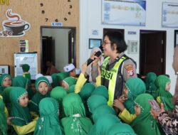 Satlantas Polres Barsel Terima Kunjungan TK Al-Hidayah Dan Kenalkan Tugas Polisi Lalu Lintas