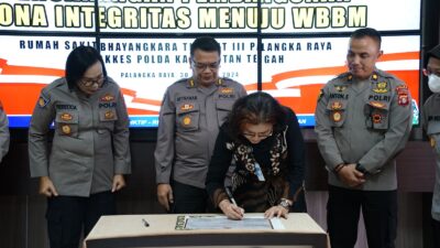 Tingkatkan Pelayanan Publik, Rumkit Bhayangkara Canangkan Zona Integritas Menuju WBBM