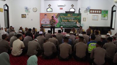 Berlangsung Khidmat, Peringatan Isra Mi’raj 27 Rajab 1445 H Polres Lamandau