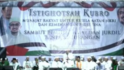 Dukung TNI – Polri, Habib Rizieq Minta Jemaah Ciptakan Pemilu 2024 Damai