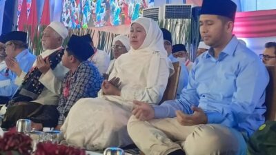 Yakin Pasangan Prabowo-Gibran Menang 1 Putaran, Ini Pesan Khofifah ke Relawan