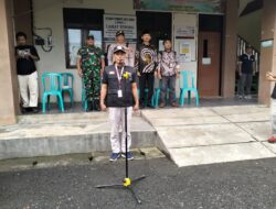 Personel Polsek Winong dan Koramil Siapkan Logistik Pemilu, Apel Siaga Sebagai Langkah Persiapan