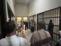 Sepuluh  Tahanan Polres Sukoharjo Dapat Salurkan Hak Suaranya pada Pemilu 2024