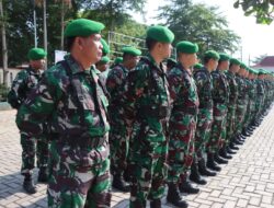 Polresta Pati Menerima BKO 147 Personel TNI Membantu Pengamanan Pemilu 2024
