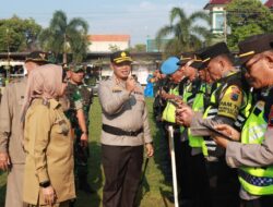Ratusan Personel Gabungan Siap Amankan Pencoblosan di Kabupaten Batang
