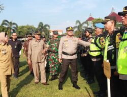 Jamin Keamanan Proses Demokrasi, Polres Batang Laksanakan Apel Gelar Pasukan