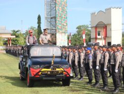 Kapolda Kalteng Pimpin Upacara Diktukba Polri yang diikuti 262 Siswa di SPN Polda Kalteng