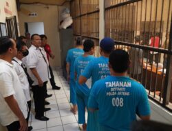 Puluhan Tahanan Polda Jateng Berikan Hak Pilihnya di Pemilu 2024