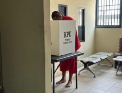 Pemilu 2024, 10 Tahanan Polres Sukoharjo Gunakan Hak Pilihnya