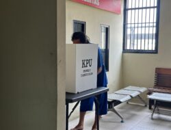 10 Tahanan Polres Sukoharjo Gunakan Hak Pilihnya pada Pemilu 2024