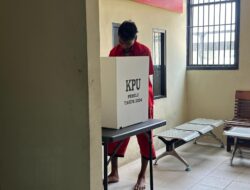 Sebanyak 10 Tahanan Polres Sukoharjo Salurkan Hak Suaranya pada Pemilu 2024