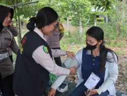 Personel PAM TPS dan Petugas KPPS di Cek Kesehatan Dokkes Polres Lamandau