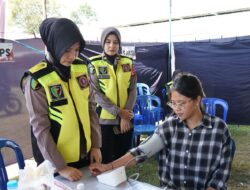 Rumkit Bhayangkara Polda Kalteng Beri Layanan Kesehatan Petugas KPPS dan PAM TPS