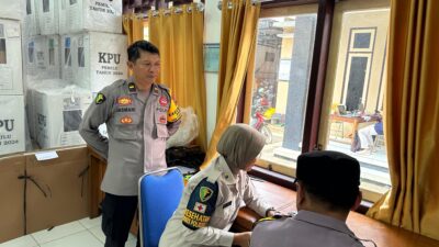 Dokkes Polresta Pati Dorong Kondisi Fisik Optimal bagi Petugas Pengamanan TPS
