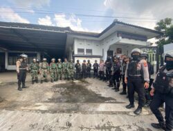 Sinergitas TNI-POLRI di Kab. Pati, Gelar Patroli Gabungan Pasca Pencoblosan Pemilu 2024