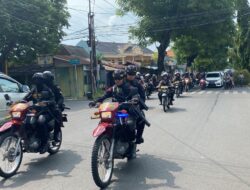 Sinergitas TNI-POLRI di Pati, Patroli Gabungan Pasca Pencoblosan Pemilu 2024