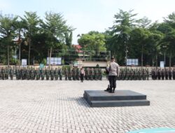 Kapolresta Pati Ucapkan Terima Kasih kepada Personel BKO TNI atas Dedikasi dalam Pengamanan Pemilu